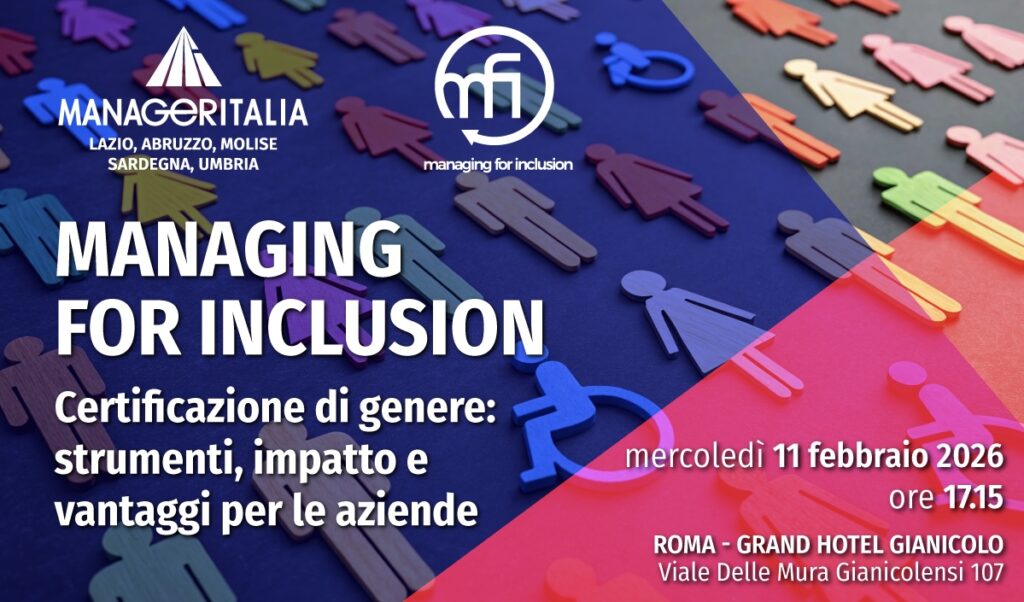 Managing for Inclusion - Manageritalia: evento - event