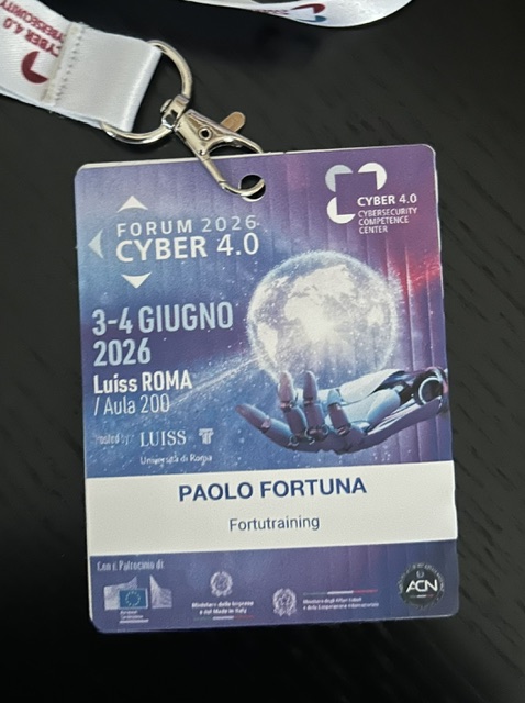 Forum 2026 Cyber 4.0 - Evento - Event