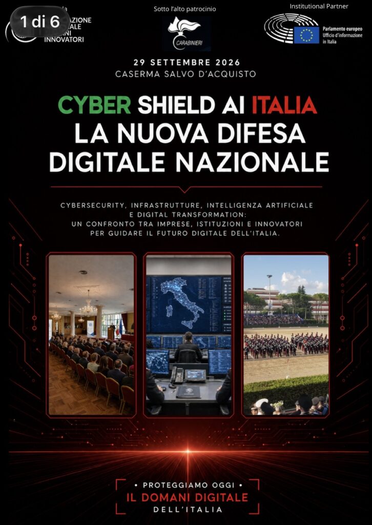 Cyber Shield AI Italia - La nuova difesa digitale nazionale - evento - event